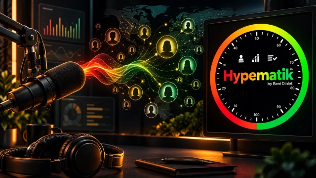 Hypematik ile yayıncılar için sosyal medya analizi ve dijital topluluk performansı